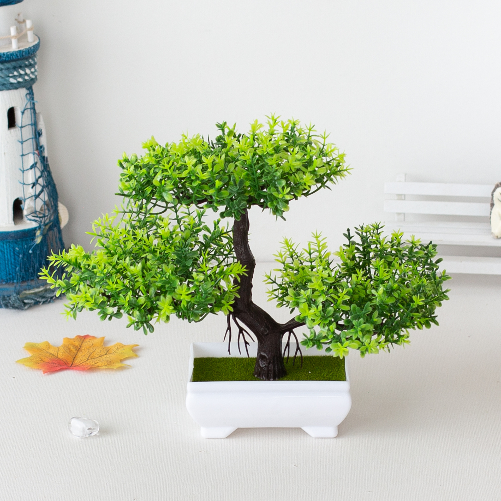 Artificial Tree Plants Bonsai  - Bonsai Tree Zen Garden ulasan dan harga