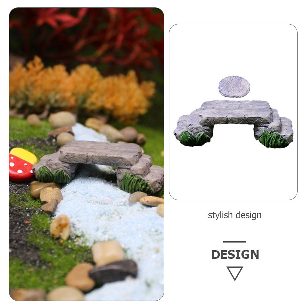 1Set Mini Stepping Stone Creat - Bonsai Garden Miniature ulasan dan harga