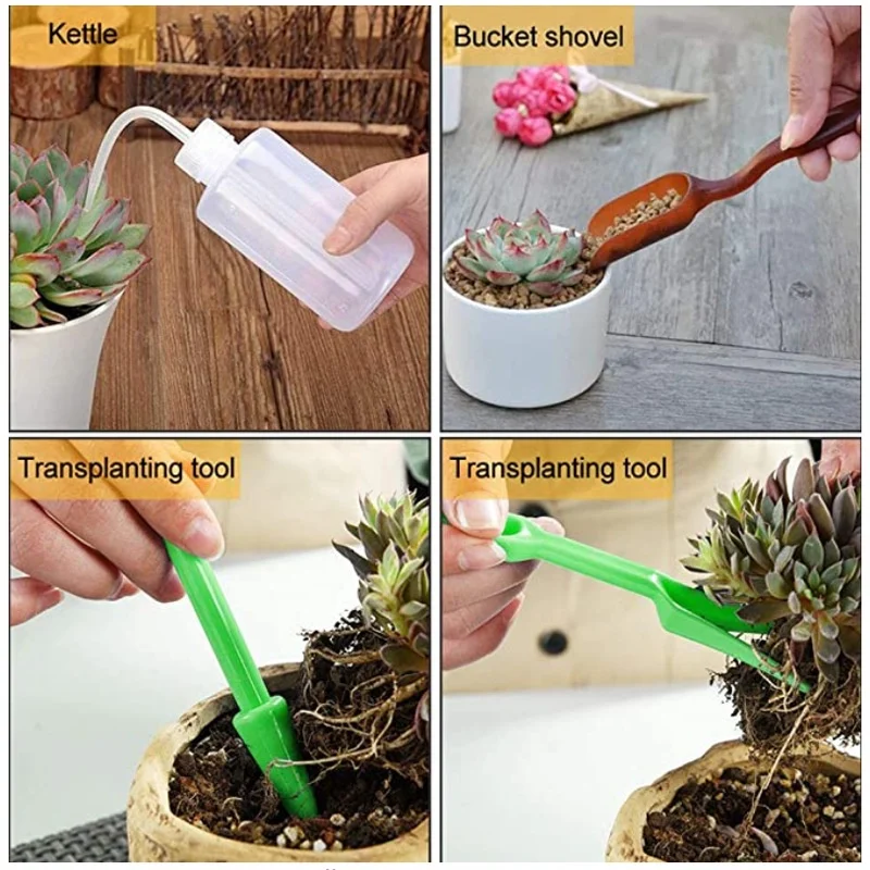 13Pcs Garden Planter Kit DIY S - Bonsai Garden Tools ulasan dan harga