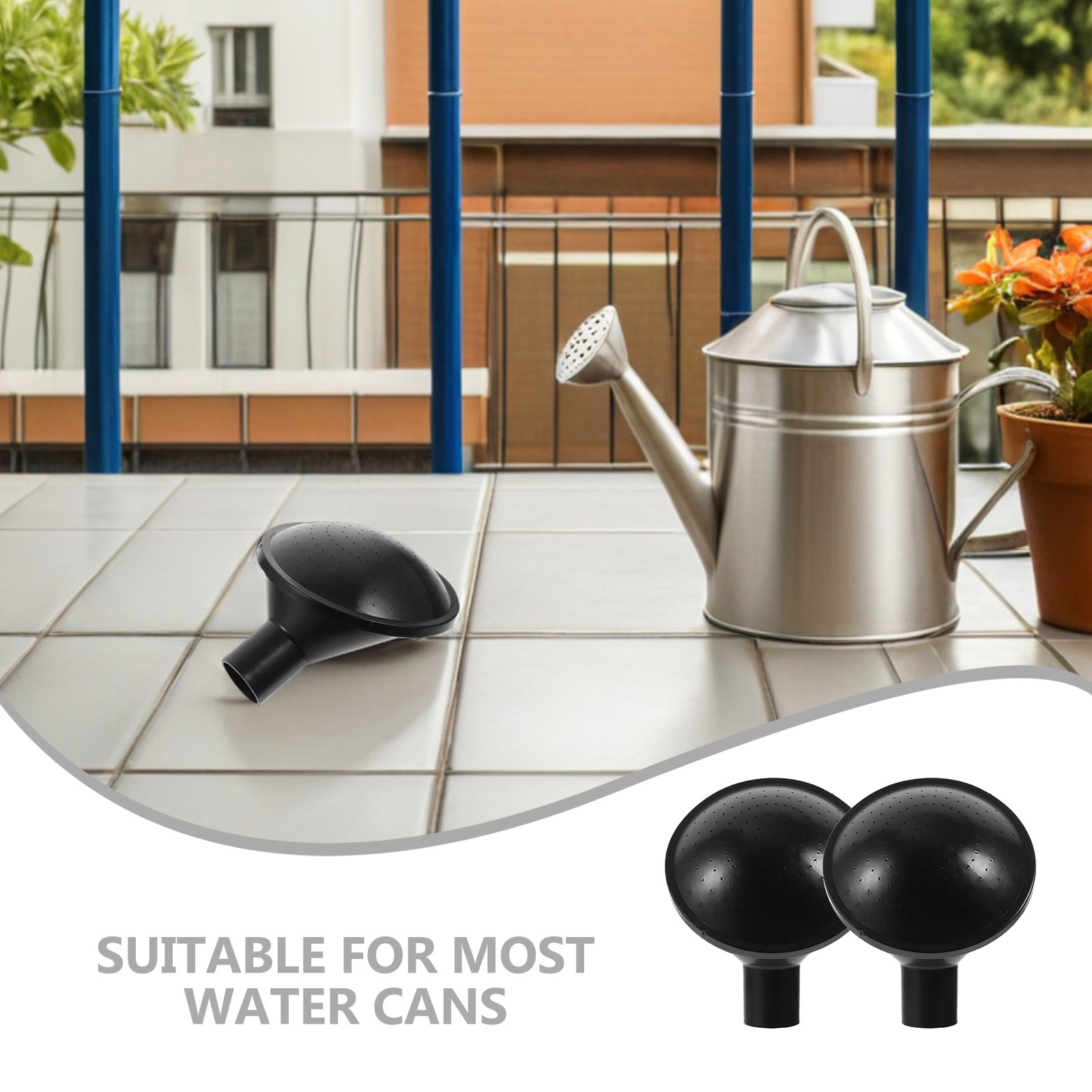 2Pcs Water Can Sprinkler Spout - Bonsai Garden Tools ulasan dan harga
