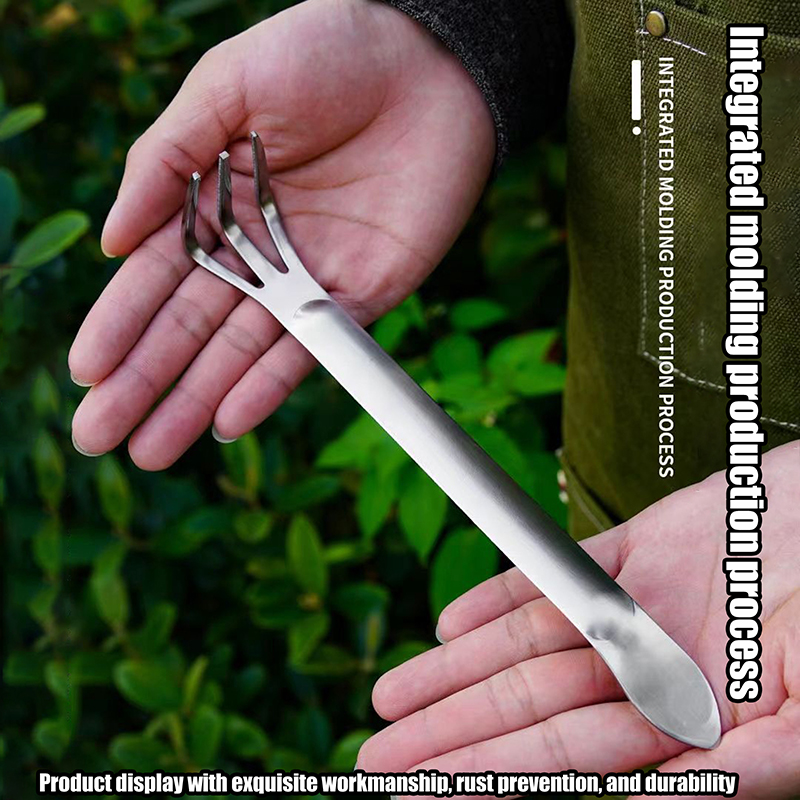1Pc Stainless Steel Root Rake  - Bonsai Garden Tools ulasan dan harga