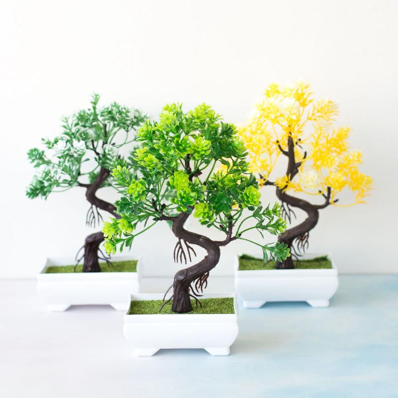 Artificial Potted Bonsai Small - Bonsai Tree Zen Garden ulasan dan harga