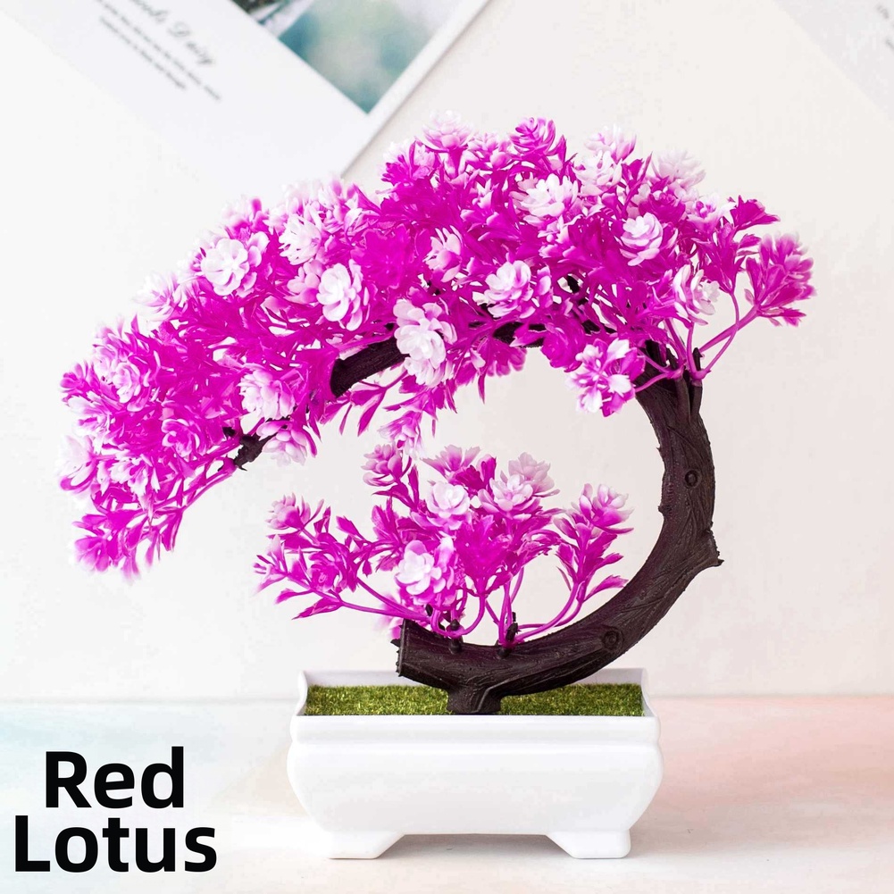 Artificial Silk Lotus Flower P - Bonsai Tree Zen Garden ulasan dan harga