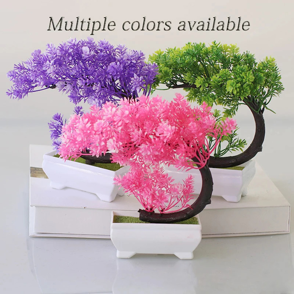 Artificial Plants Bonsai Small - Bonsai Tree Zen Garden ulasan dan harga