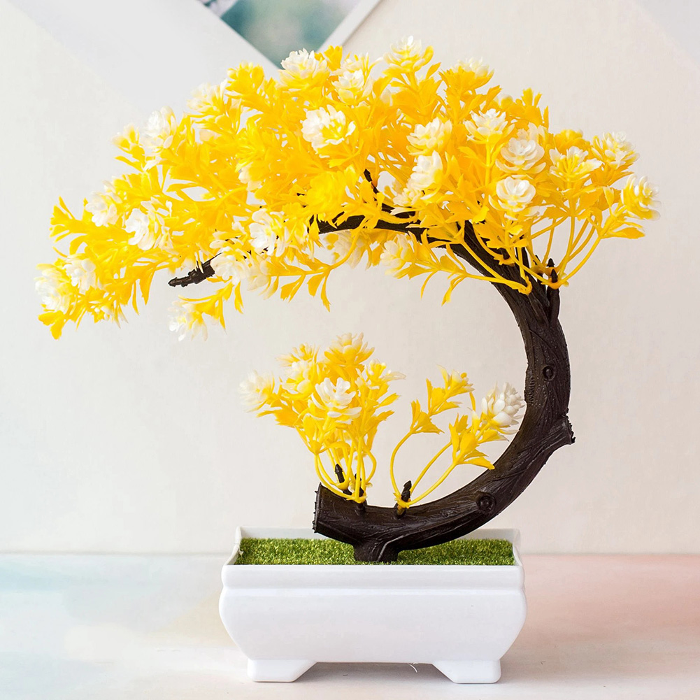Artificial Plants Bonsai Small - Bonsai Tree Zen Garden ulasan dan harga