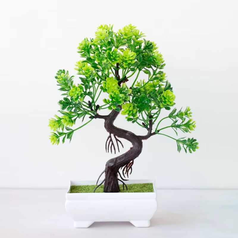 Artificial Welcoming Pine Bons - Bonsai Tree Zen Garden ulasan dan harga