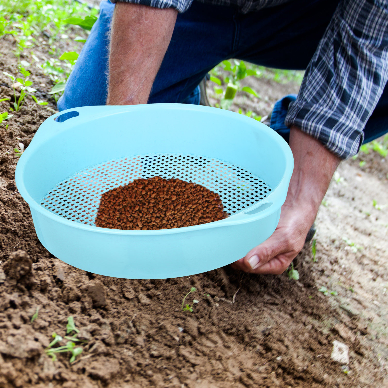 Multi-Use Plastic Soil Sieve S - Bonsai Garden Tools ulasan dan harga