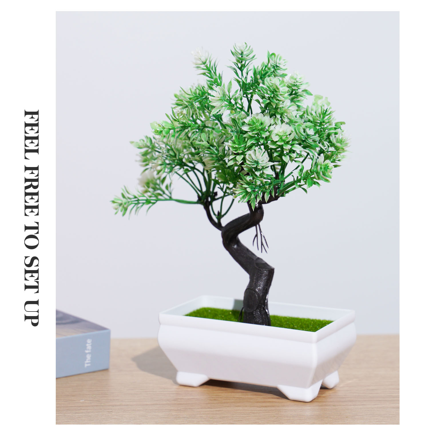 Artificial Plants Bonsai Small - Bonsai Tree Zen Garden ulasan dan harga
