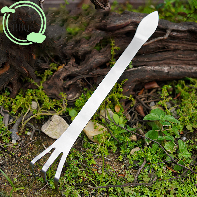 (BBQ4) 1Pc Stainless Steel Roo - Bonsai Garden Tools ulasan dan harga