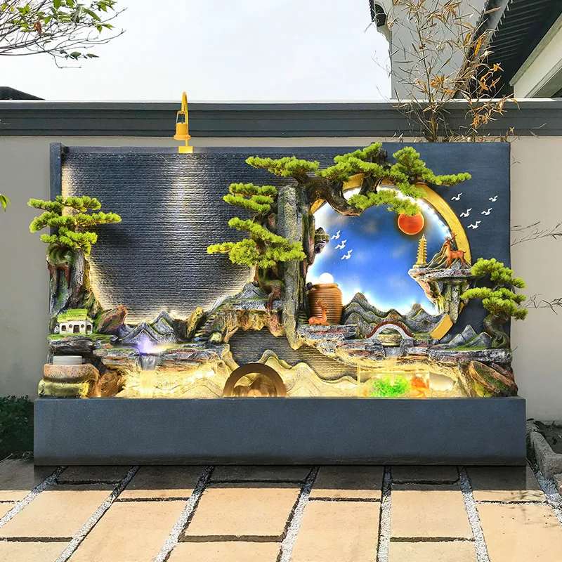 custom.Elegant Fountain Set Ya - Bonsai Zen Garden Set ulasan dan harga