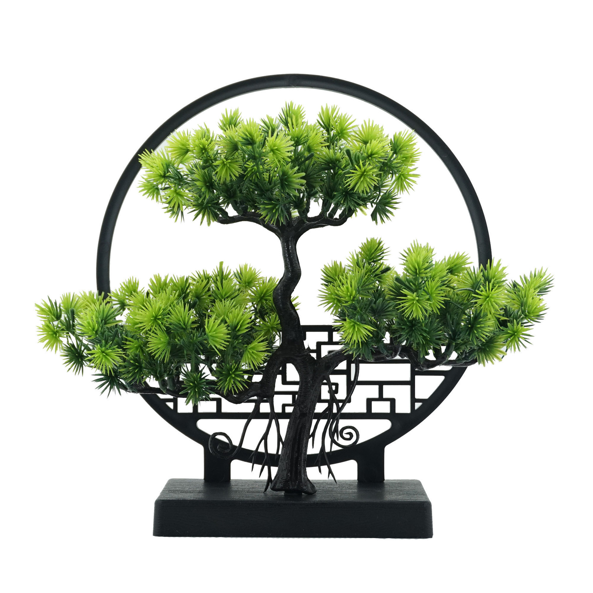 Chinese Zen Welcome Pine Potte - Bonsai Tree Zen Garden ulasan dan harga