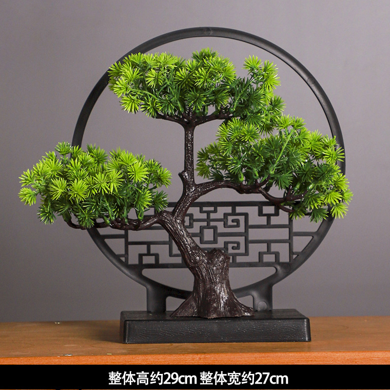 Chinese Zen Welcome Pine Potte - Bonsai Tree Zen Garden ulasan dan harga