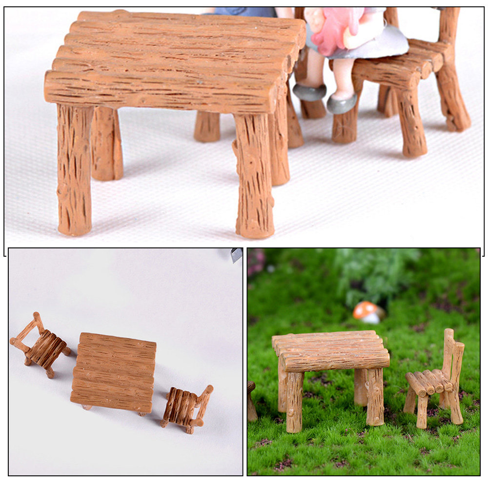 1Set Micro Landscape Resin Fur - Bonsai Garden Miniature ulasan dan harga