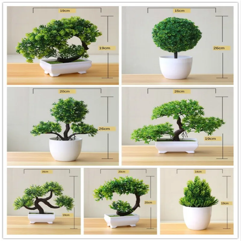 Artificial Plants Potted Bonsa - Bonsai Tree Zen Garden ulasan dan harga